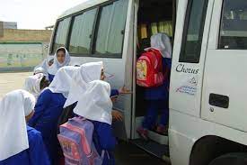 اتوبوسها و ون های بین شهری گلستان- آزادی، سرویس مدارس شدند